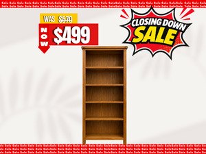 Products: Oakland Tall Wide Bookcase