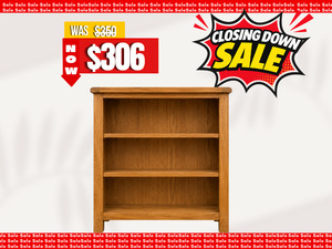 Oakland Wide Bookcase