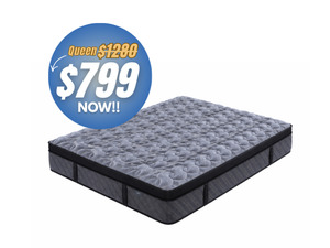 Bed and Bedroom: Midnight Cloud Luxe