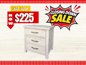 Products: Boston 3drw Bedside