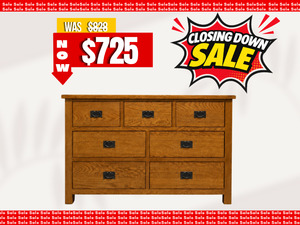 Products: Oakland 7 Drawer Dresser