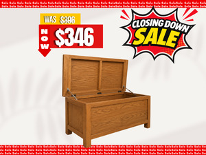 Products: Oakland Blanket Box