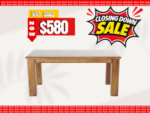 Felton Dining Table　 1.5m 1.8m 2.4m