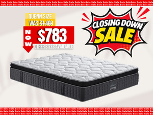 Bed and Bedroom: Cloud Plush 7 Zone Pocket Spring Mattress – Super Soft Feel