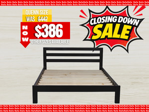 Arctic Slat Bed Black