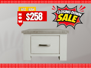 Norway 1 Drawer Lamp Table