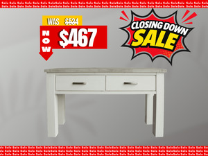 Norway 2 Drawer Hall Table