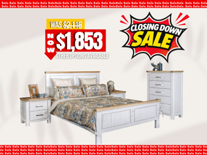 Norway 4 Piece Queen Bedroom Suite