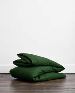All Duvet Covers: Moss Organic Cotton Duvet Cover
