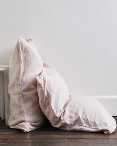 Christmas Creative: Rosewater 100% French Flax Linen Pillowcases (Set of Two)