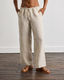 Lounge Linen Pants in Oatmeal