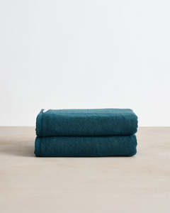 Bath: Aegean Cotton Terry Bath Towels (Set of Two)