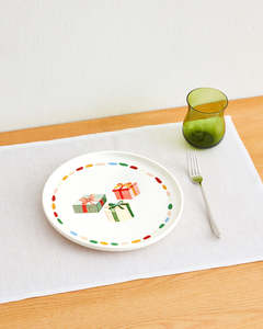 Idda Studio x Bed Threads 'Regali' Ceramic Dinner Plate