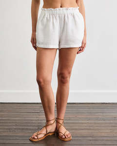 Shorts: Marina Shorts in White