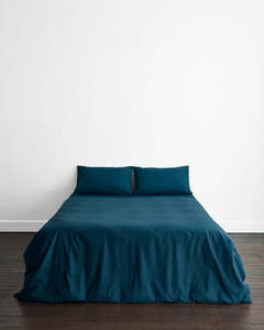 Double Bed Sheets: Aegean Organic Cotton Bedding Set