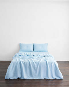 Searchspring Test Collection: Coast 100% French Flax Linen Bedding Set