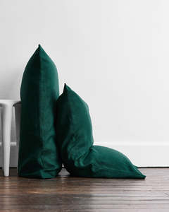 Mothers Day Gifts: Forest 100% French Flax Linen Pillowcases (Set of Two)