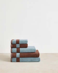 Cacao & Lagoon Heritage Bath Towel Bundle