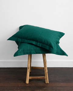 All: Forest Quilted Pillowcases (Set of Two)