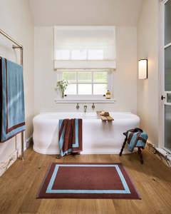 Introducing Cacao Hazelnut: Cacao & Lagoon Heritage Bath Sheet