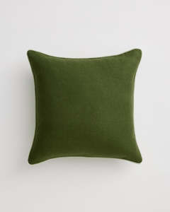 Olive & Sage 100% French Flax Linen Piped Cushion Cover