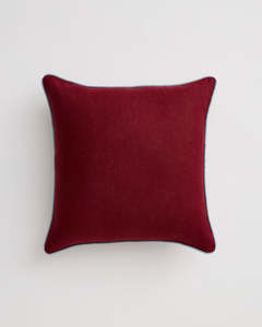 Mulberry & Lagoon 100% French Flax Linen Piped Cushion Cover