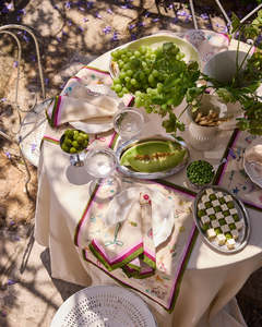 New: La Fête 100% French Flax Linen Placemats (Set of Four)