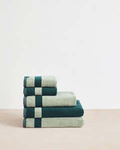 Forest & Sage Two-Toned Bath Towel Bundle