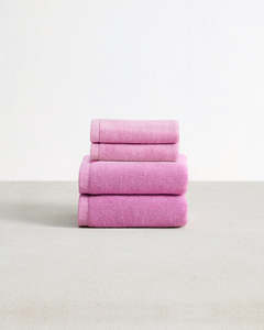 Bubblegum 100% Cotton Terry Hand Towels & Face Washers Bundle