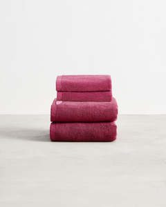 All: Berry 100% Cotton Terry Hand Towels & Face Washers Bundle