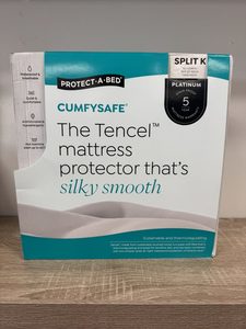 Cumfysafe Tencel Mattress Protector - Split Super King Twin Pack - Bedworld