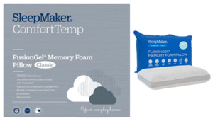Sleepmaker Fusion Gel Pillow - 3 Models - Bedworld