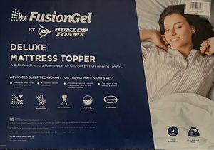 Products: Sleepmaker FusionGel Deluxe Mattress Topper - Bedworld