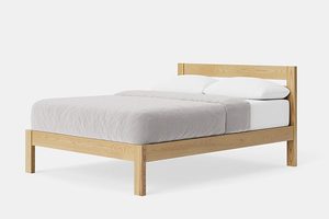 Omoto Slat Bed Frame in American Ash - Bedworld