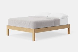Products: Omoto Base Frame in American Ash - Bedworld