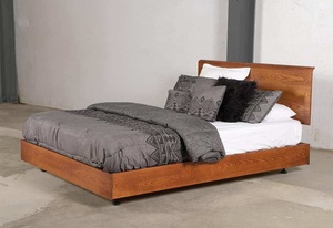 Karamea Slat Bed Frame in American Ash - Bedworld