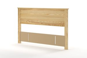 Ivydale Panel Headboard in American Ash - Bedworld