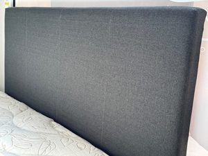 Products: Marlow Headboard in Charcoal - Bedworld