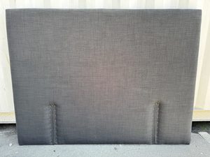 Milano Queen Headboard - Onyx Black - Bedworld