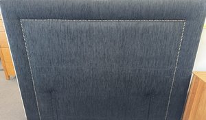 Products: Indiana Queen Headboard - Ardo Onyx - Bedworld