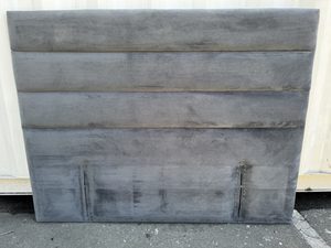 Products: Karlstead Queen Headboard - Grey Velvet - Bedworld