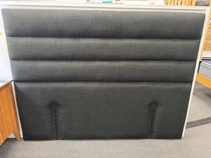 Products: Karlstead Queen Headboard - Geneva Onyx - Bedworld