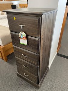 Products: Andorra 5 Drawer Slimboy - Grey Wash - Bedworld