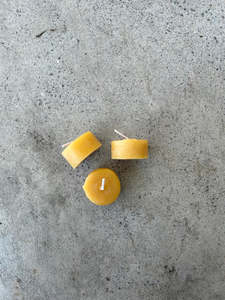 Home Gifts: Tea Light Candle — 100% Beeswax