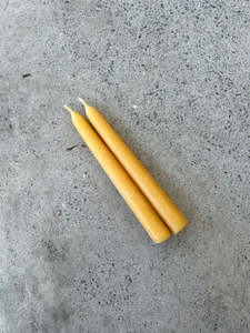 Home Gifts: Dinner Taper Candles — 100% Beeswax