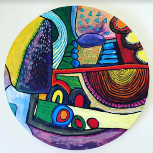 Products: acrylic paint colour play - Helen Beech