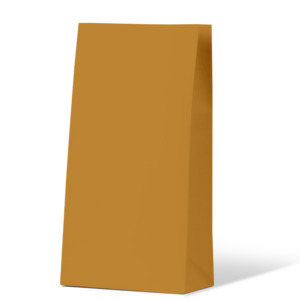 Earth Collection Gift Bags: Mustard Medium Coloured Gift Paper Bag