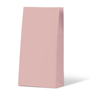 Earth Collection Gift Bags: Dusty Pink Medium Coloured Gift Paper Bag