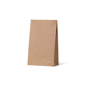 Flat Bottom Supermarket Small Paper Bag