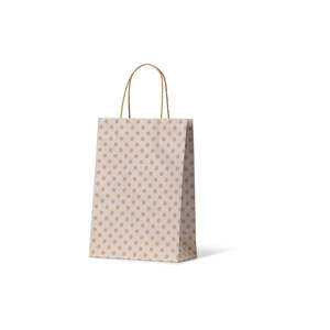 White Spot Kraft Junior Paper Bag